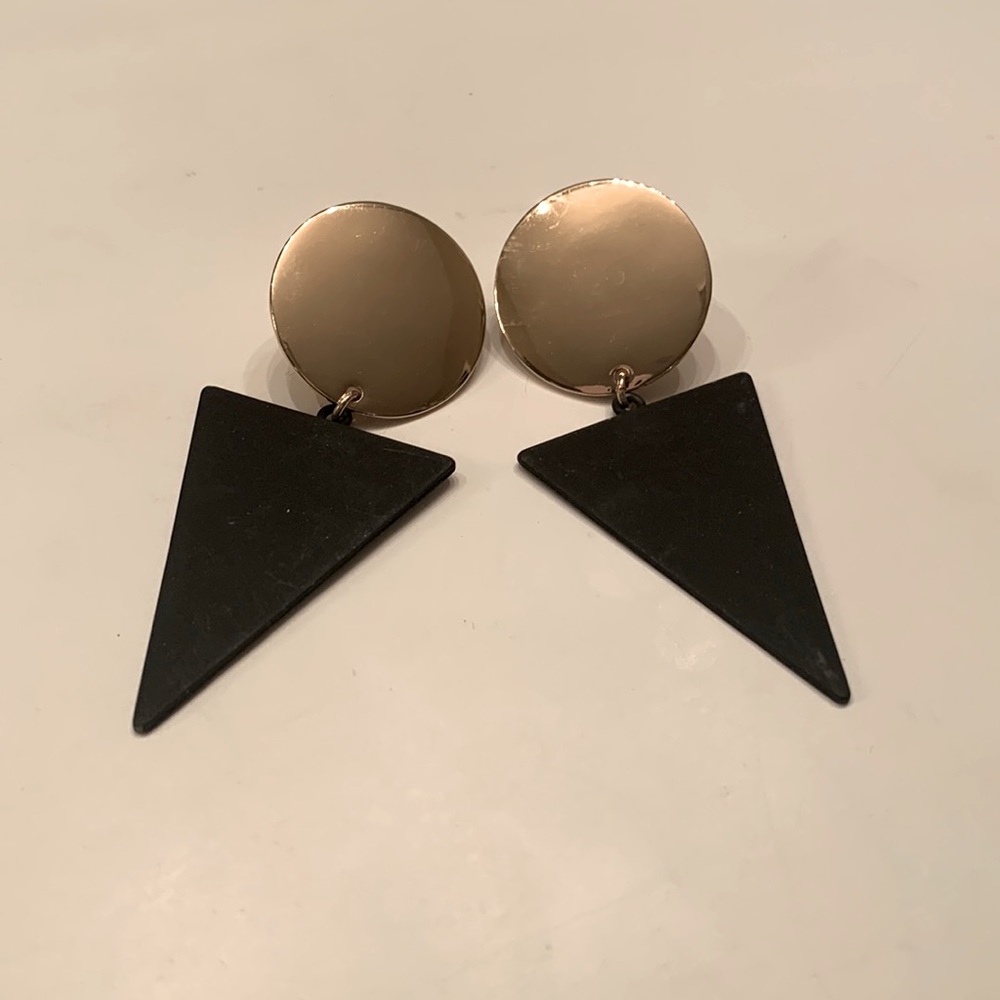 80s-inspired earrings